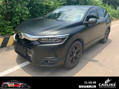 Black Fantasy Purple Full Car — Automotive Film - 15217-m-super-matte-metal-black-magic-green