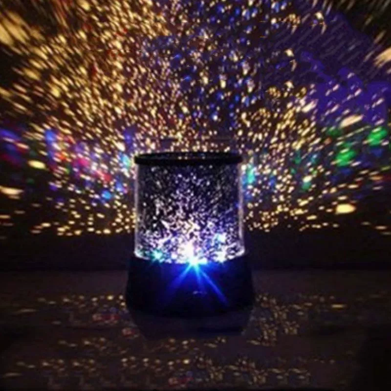 Starry sky, projector, rotating children's night light for elementary school students, wholesale