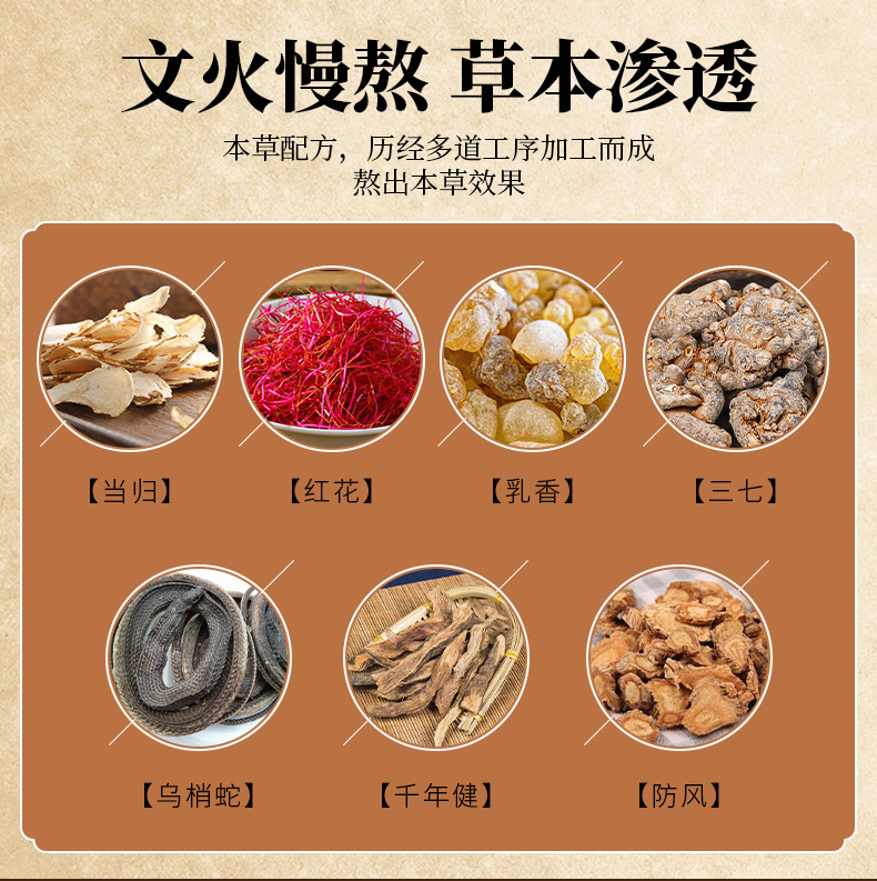 Herbal Mud Moxibustion Paste 500g External Warming Body Care for Neck Shoulder Waist and Joints specifications
