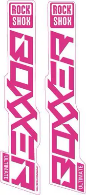 Body sticker — ROCK-SHOX Mountain Bike - 13