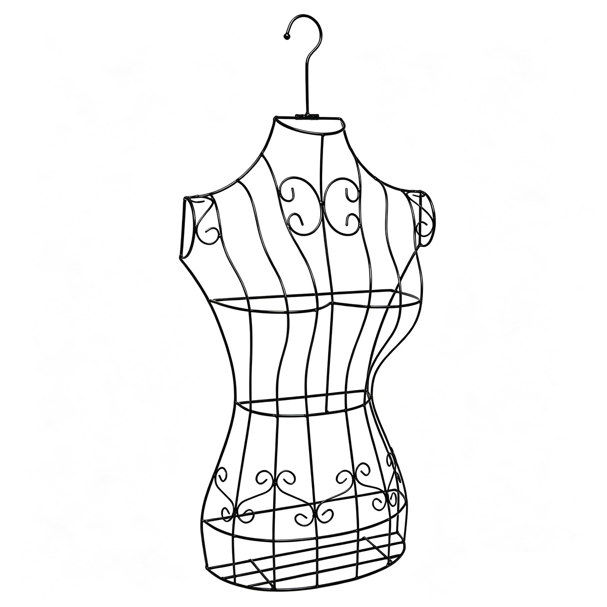 Hot-Selling European-Style Wrought Iron Model Stand Female Props Wedding Photography Clothing Rack Full-Body Half-Body Female Clothing Display Rack