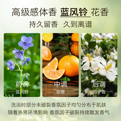 Zhencui Fragrance Shower Gel Best-Seller Refreshing Perfume Long-lasting Fragrance 72 Hours Women's Body Fragrance Long-lasting Fragrance