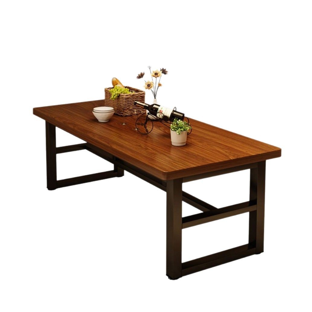 mesa de comedor mesa de recepción comercial snack bar bar barbecue tabla rectangular tabla de mesa grande mesa de comida rápida combinación de mesa y silla
