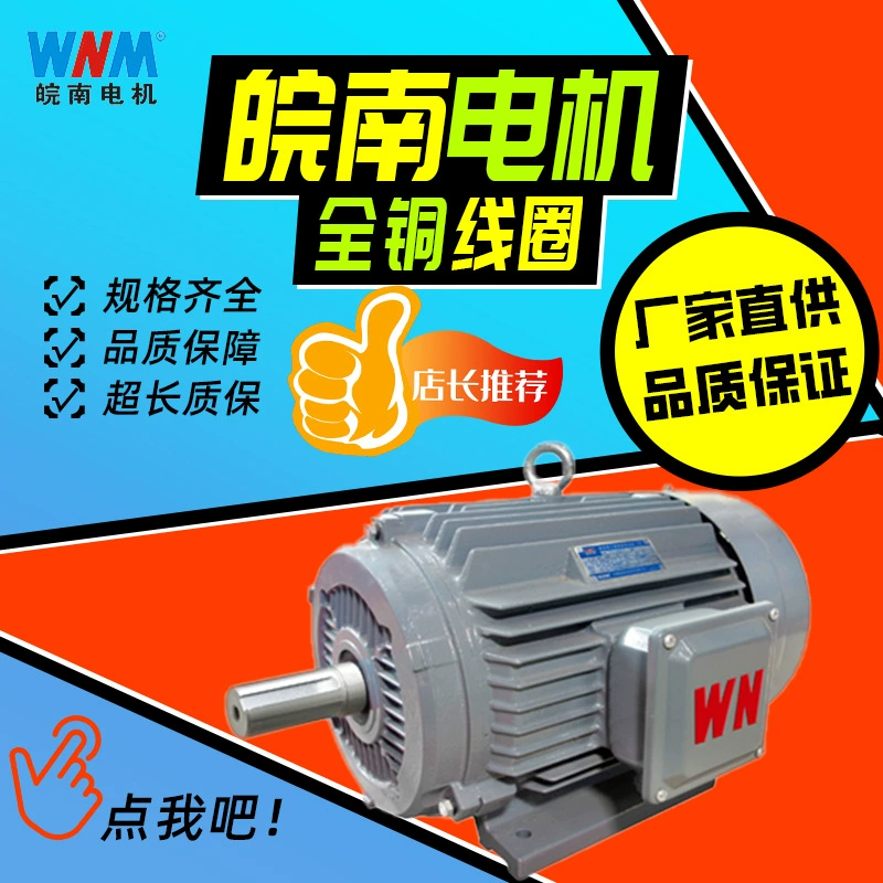 Ультра-эффективный трехфазный асинхронный двигатель серии Wannan Motor YE3 55kw75kw полностью медная катушка для производителей