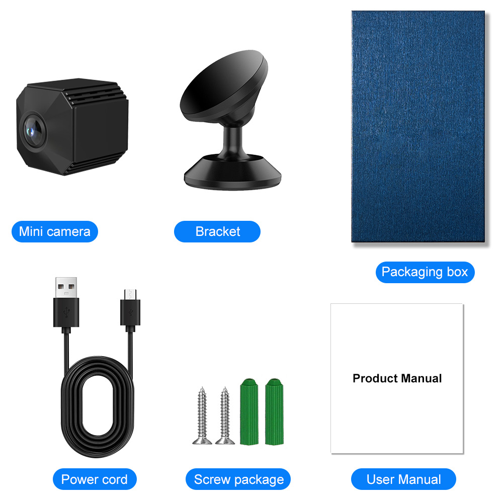 O-KAM WiFi Battery-powered Home security video audio camera