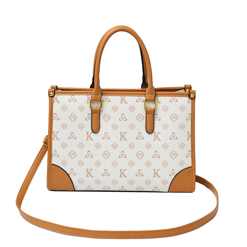 Bolso de mujer transfronterizo nuevo clásico de moda retro impresión bolso de mano de gran capacidad de viaje mochila de viaje
