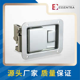 恒珠MS839-4-2面板型平面提拉扣手搭扣锁 厢式货车工程房车门锁