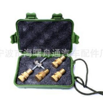 越野车调压阀沙漠轮胎自动泄压阀5件装AMAZON EBAY销售 4*4