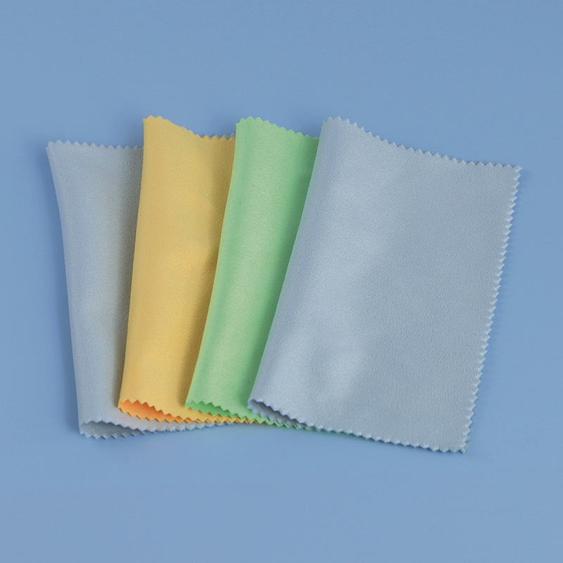 厂家高档麂皮绒擦眼镜擦布超细纤维布 眼镜布 鹿皮眼镜布批发