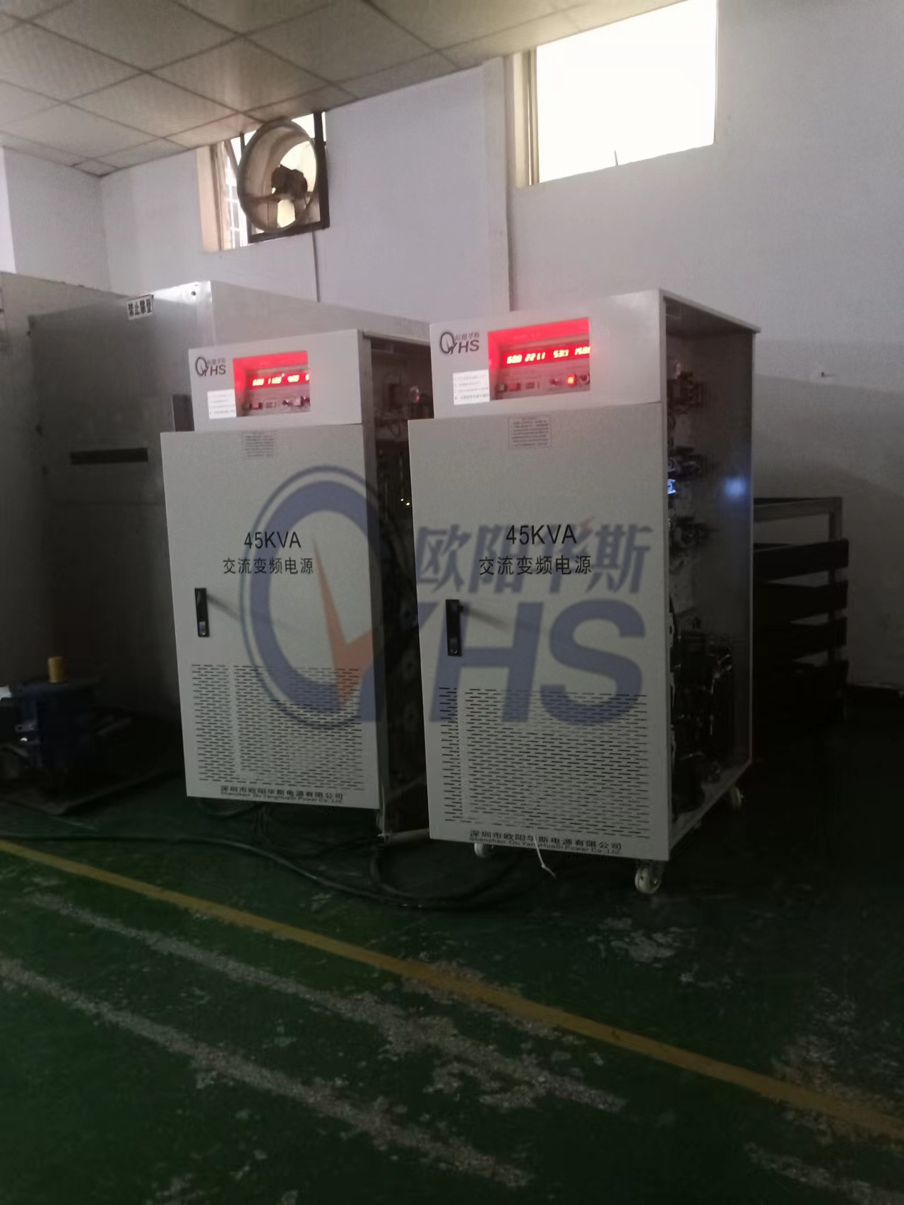 ŷ����˹����45KVA��Ƶ��Դ����������ͨ�����Գ��ڲ�Ʒʹ��