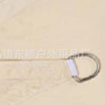 3 * 3 * 3 toldos impermeables y solares triangulares, agua a prueba de lluvia y velas a prueba de rayos ultravioleta en el jardín