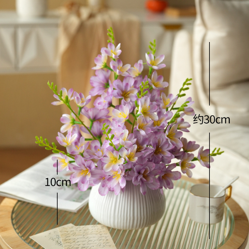 뉴 프래그런스 스노우 릴리 라이트 퍼플 + 쉘 세면대