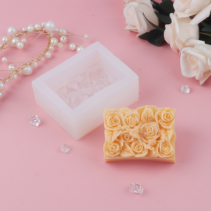 手工皂肥皂模具 食品级模具 美人鱼珊瑚海鱼石膏磨具 翻糖蛋糕模详情7