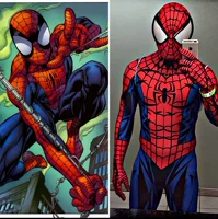 Костюм Человека-паука в стиле комиксов, комбинезон в стиле Marvel, супергеройский комбинезон, костюм C.