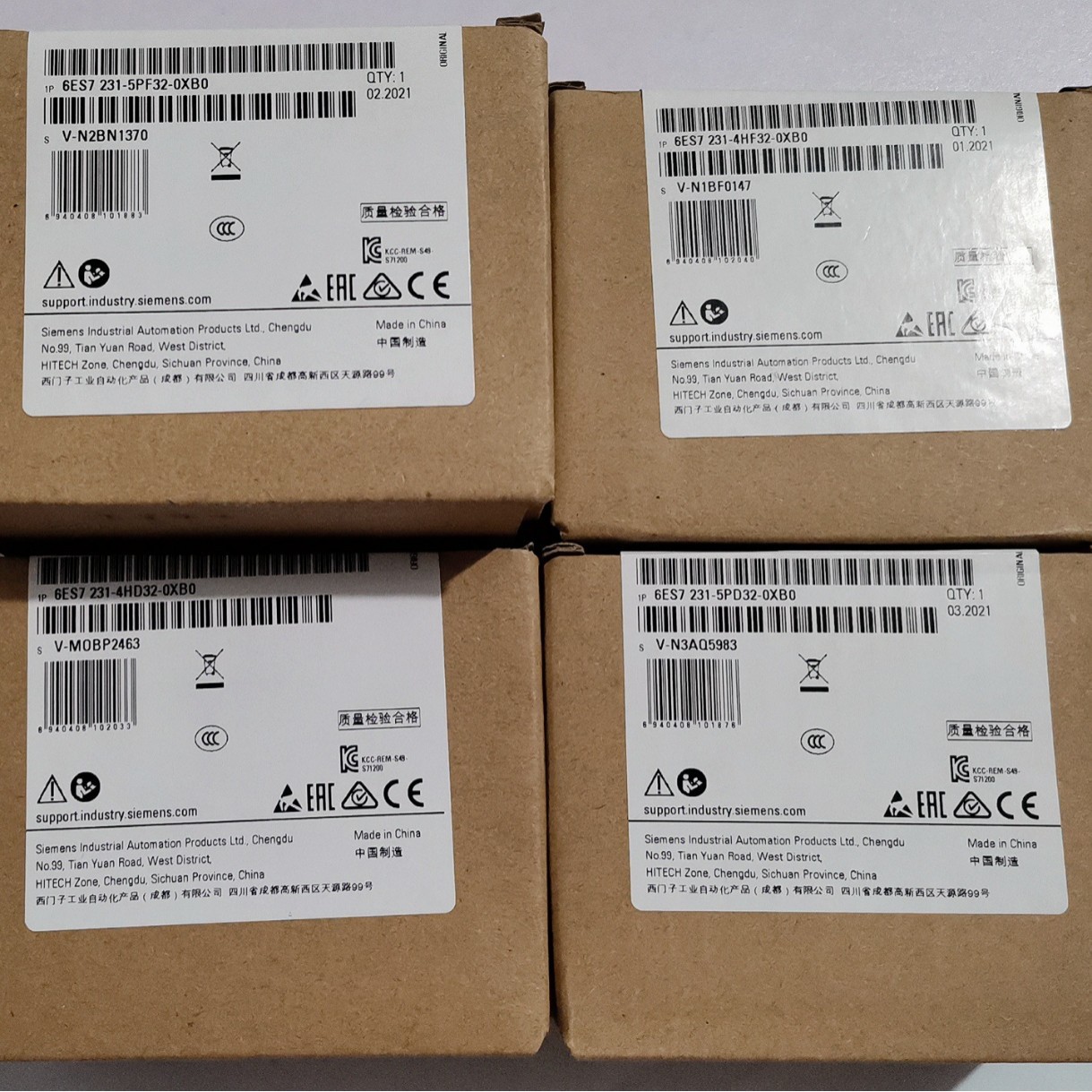 西门子/Siemens/6ES7231-4HF32-0XB0/PLC模块/全新原装正品