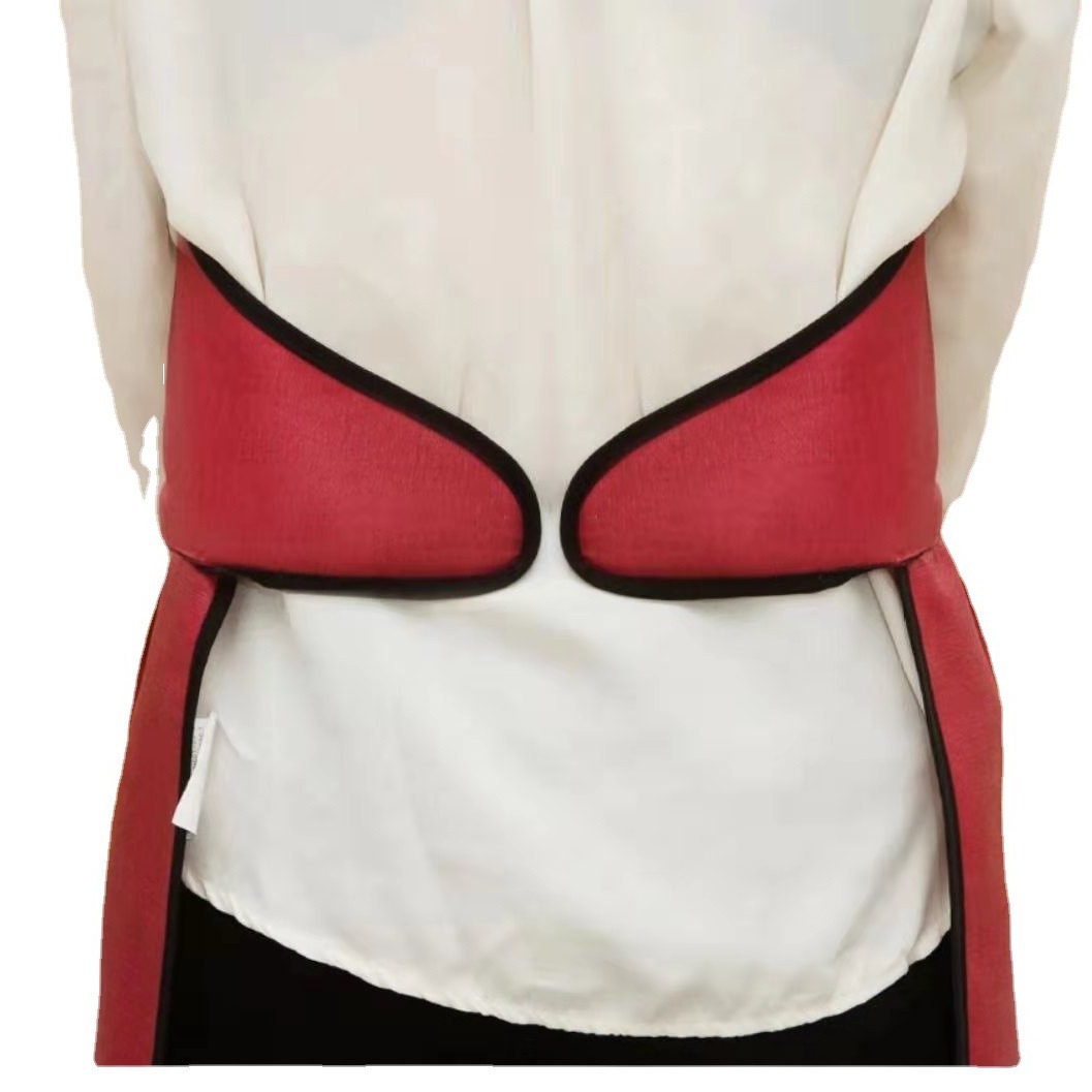 Fábrica al por mayor perezoso tie-libre delantal automático cocina práctica a prueba de aceite impermeable a prueba de manchas logotipo imprimible