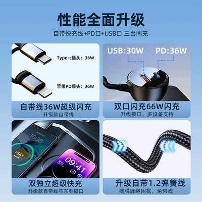 Cable 72W Car USB – Mobil şarj cihazları