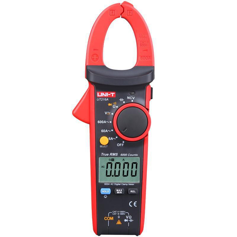 优利德UT216A UT216B /216C数字钳形表万用表高精度真有效值
