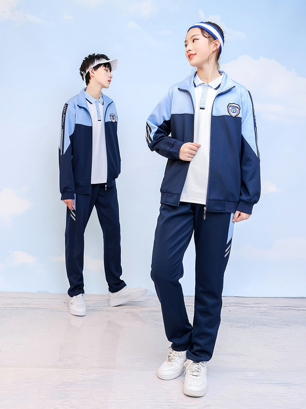 瀾洋貝小学生制服2023三点セット長袖カスタム学生スポーツタイプ中学生クラス服セット|undefined