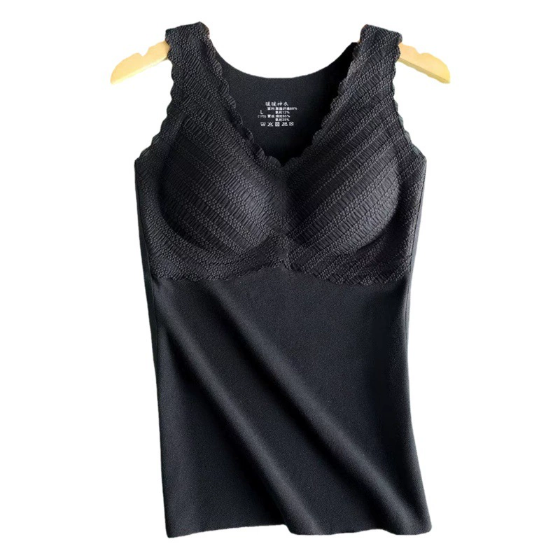 Зимний теплый жилет, любящий кислород 33 Немецкий бархат, накопитель тепла, теплое влагопоглощение и потоотделение, антибактериальное удаление клещей, эластичность поверхности чашки не выдерживает веса