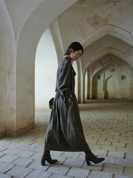 COMOS CMS Autumn long elegant dress