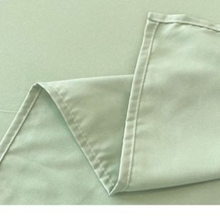 Ll Washed Cotton Bed Sheetss Single Piece Non-Pure Cotton Pure Color Quilt Cover Student Single Pillowcase Three-Piece Set Summer Wear