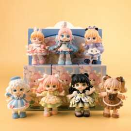 现货Miana小米娜森灵茶话会盲盒 可爱少女潮玩具公仔摆件娃娃礼物