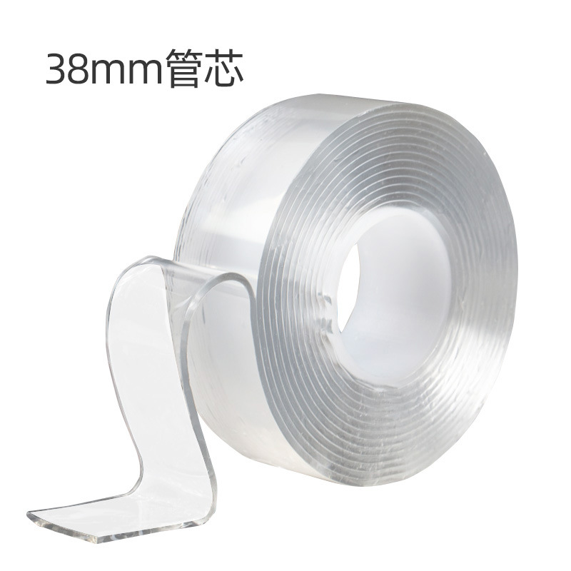 Inconsútil fuerte adhesivo nano acrílico transparente adhesivo de doble cara de alta viscosidad impermeable antideslizante fuerte nano cinta adhesiva lote personalizado