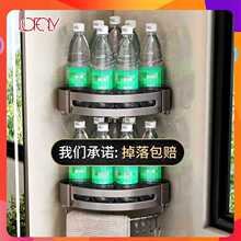 7YN楼福丽浴室架子三角置物架枪灰色卫生间卫浴免打孔厕所厨房收