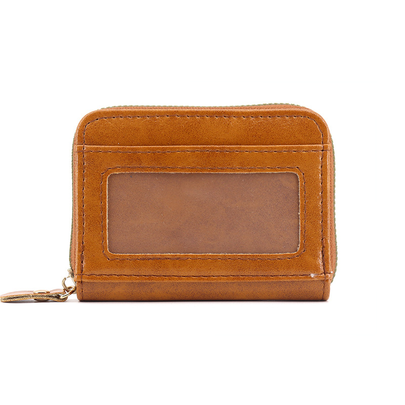 Nueva bolsa de tarjetas de órgano, bolsa de cambio multifuncional de gran capacidad de moda, bolsa de tarjetas para hombres, bolsa de tarjetas de licencia de conducir