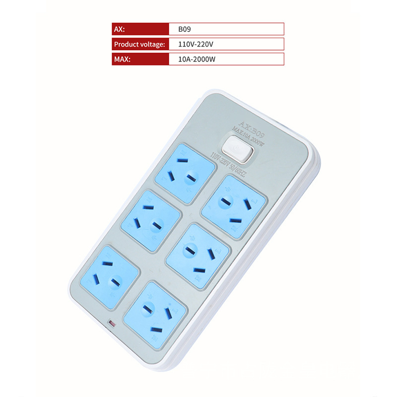 Exportación de redes de comercio electrónico transfronterizo venta al por mayor en línea USB recargable enchufe australiano enchufe placa de conexión