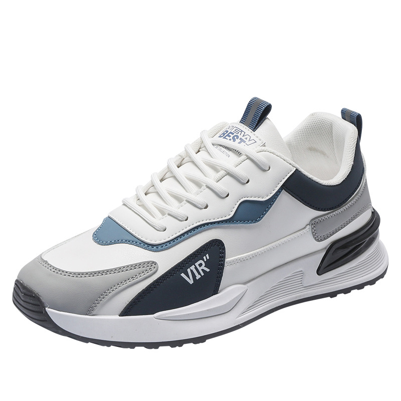 Zapatos de hombre calientes 2025 otoño y invierno zapatos deportivos casuales de moda coreana transpirables antideslizantes zapatos de correr suaves ligeros
