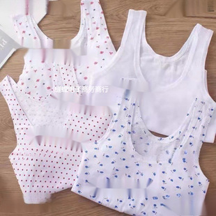 Free shipping for middle-aged and elderly women's cotton vests, elderly underwear, large size loose old lady sweatshirts, mother's vest-style bottoming