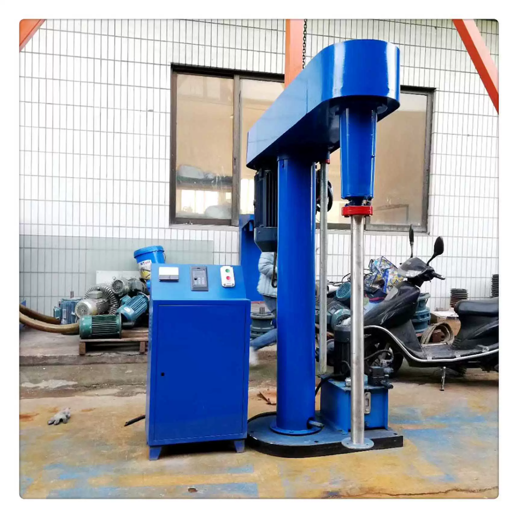 Спотовая поставка 4 кВт краски дисперсионный станок для химической жидкости с переменной частотой вращения смеситель высокоскоростной смеситель