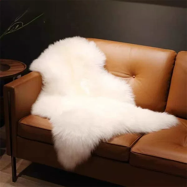 Wholesale and retail long fur line Australian sheep fur free skin line