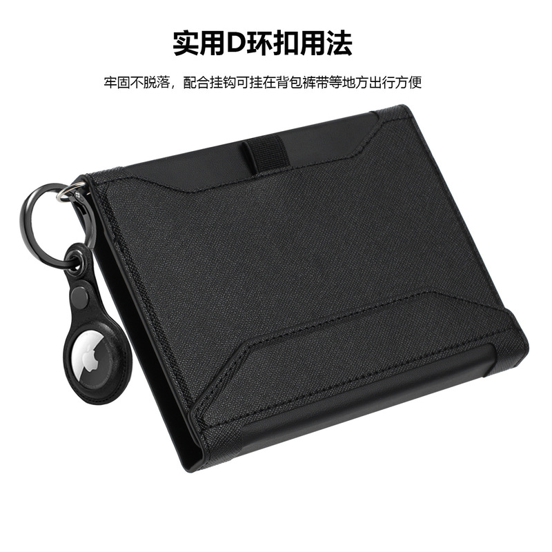 国境を越えた貿易アマゾンレザーパスポートホルダー多機能カードホルダーチケット旅行便利な収納袋抗RFID|undefined