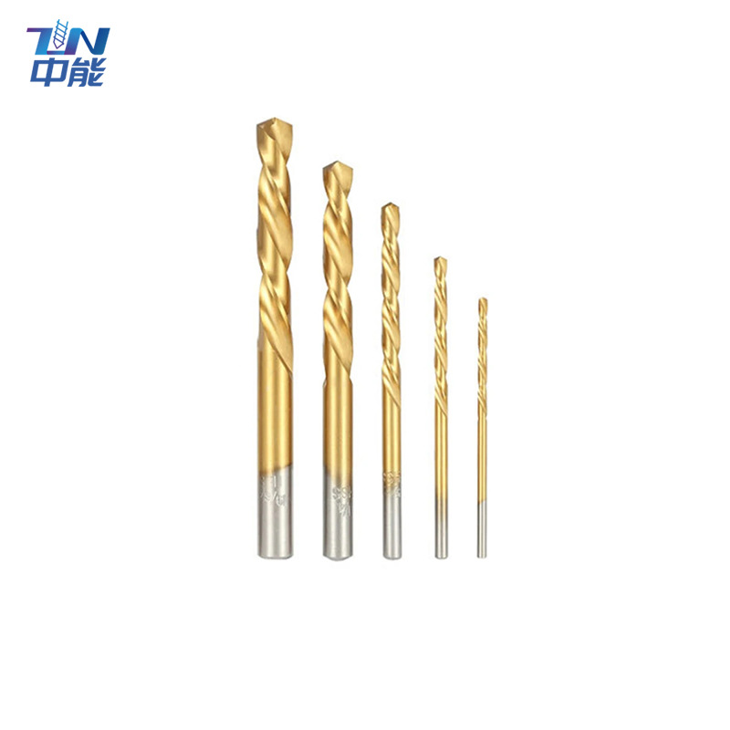 5 piezas británica mano izquierda inversa broca de alambre roto removedor de tornillo broca británica titanio plateado