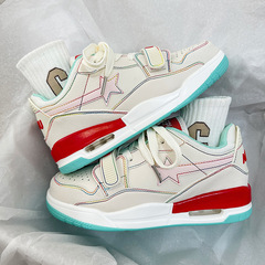 Women's Summer Versatile Air Cushion Shooting Star Skate Shoes, Instagram Popular Student Campus Style Streetwear Athletic Leisure Shoes