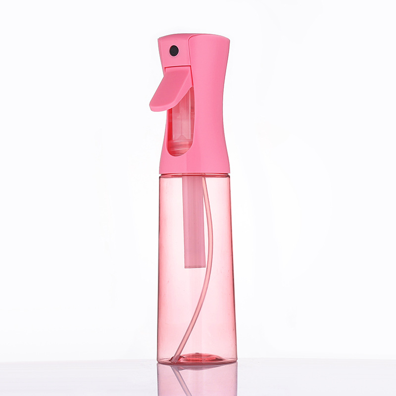 Botella de pulverización continua de 500ml de pulverización de alta presión de plástico de niebla fina, 200 alcohol de jardinería de presión especial para belleza y peluquería