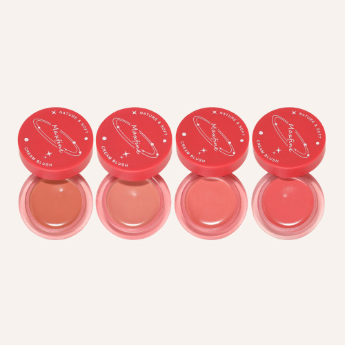 Maxfine Soft Light Blush Cream Nude Blush Clay Natural Delicate Long-lasting Blush Cream Wholesale