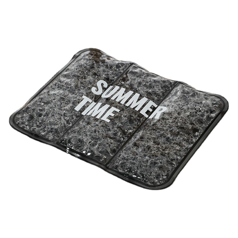 Jelly Gel Ice Pad Large Ice Crystal Gel Cushion Car Supplies Dormitory Cooling Artifact Wholesale Cool and Breathable
