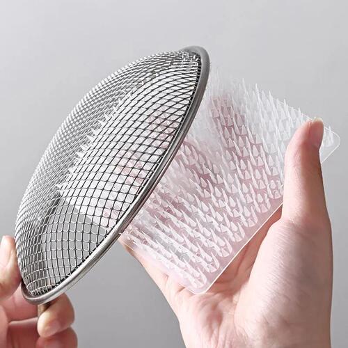 P616 filter silicone pot brush dishwashing kitchen vegetable washing brush vegetable basket fruit and vegetable kitchen cleaning brush steel wire ball