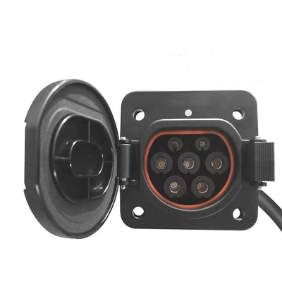 Elektrikli avtomobil şarj cihazları AC charging socket vehicle