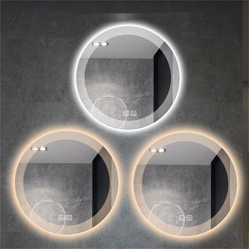 Botón de un solo toque - Luz tricromática (mantenimiento de la atenuación)