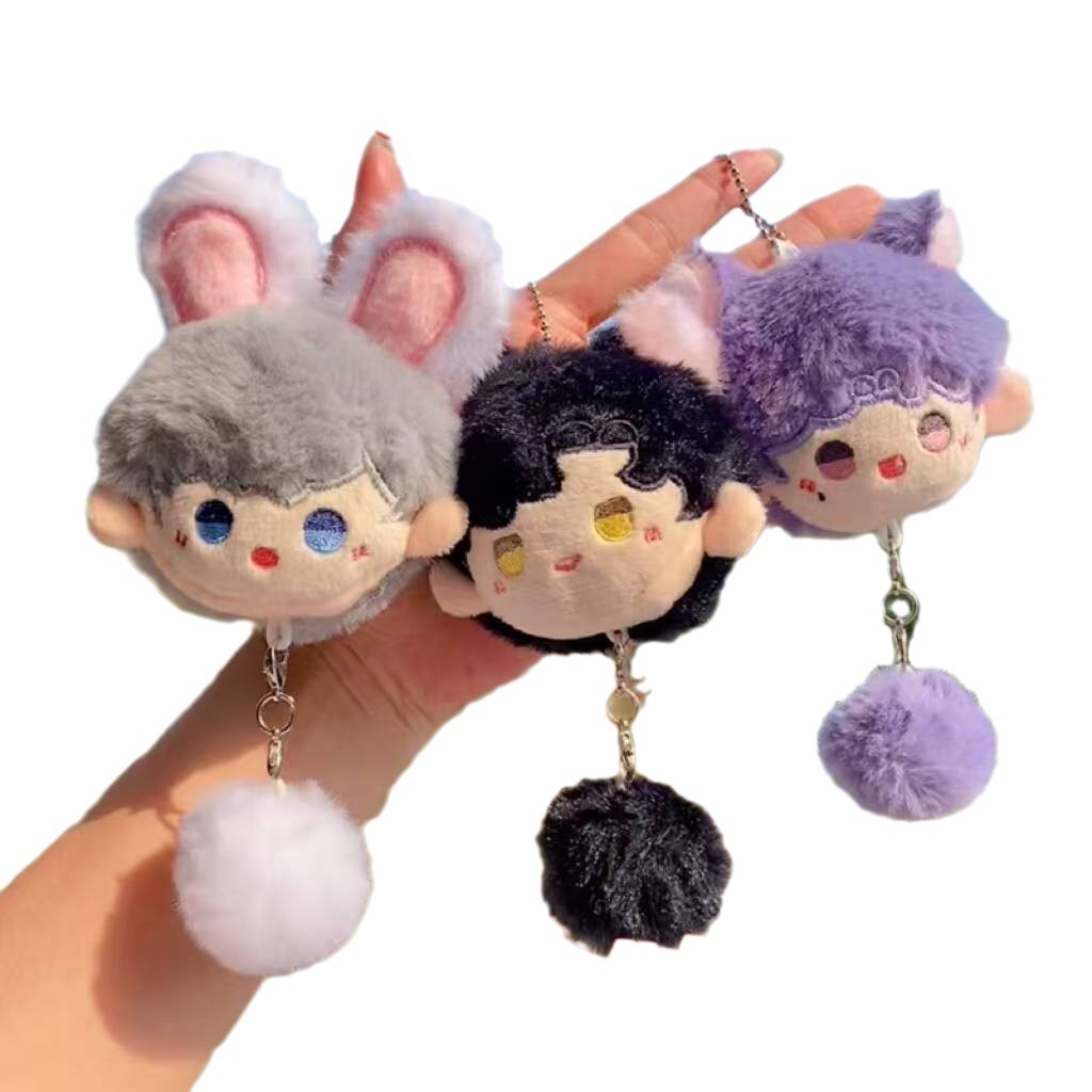 El amor y el espacio profundo chirriando alrededor de la muñeca de algodón de Shenzhen Shenzhen Xinghui, colgantes de grupo, llaveros de marea.