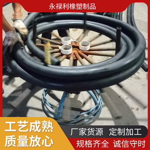 Manufacturers Supply Air Compressors Commonly Used Air Rubber Pipe Clamps Cloth Rubber Pipe Rough Surface Clamps Cloth Steel Wire Suction Hose