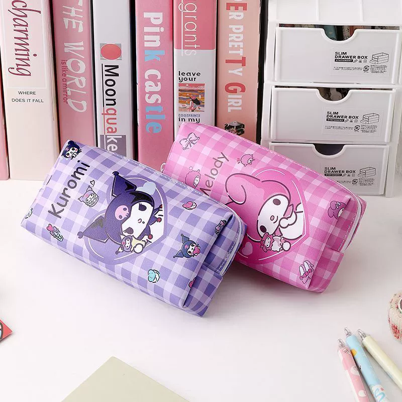 Sanrio, cartoon capacious pencil case, stationery