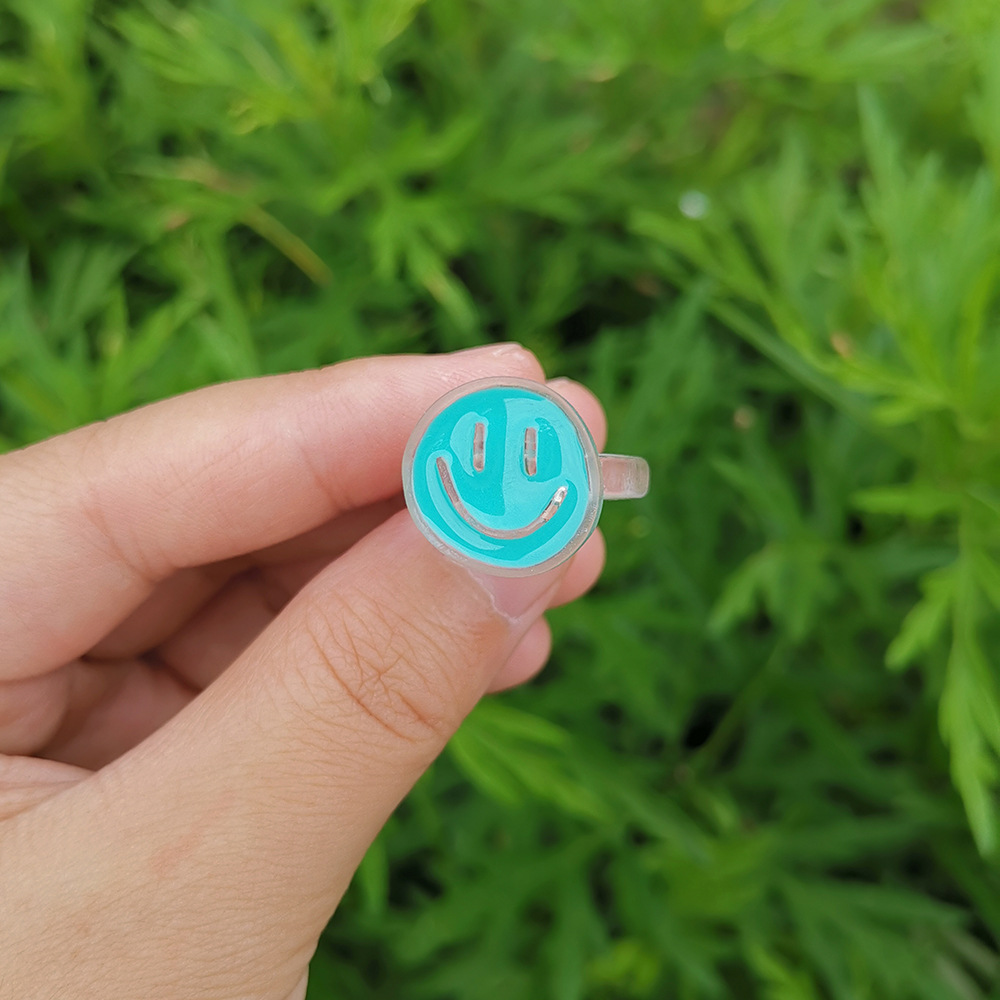 wholesale jewelry candy shape macaron color ring Nihaojewelry