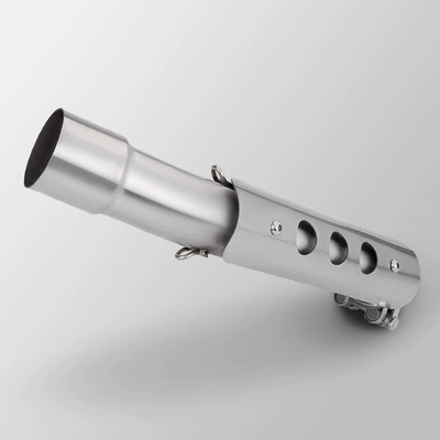 Front and Middle Motorcycle: Motorcycle exhaust pipe
