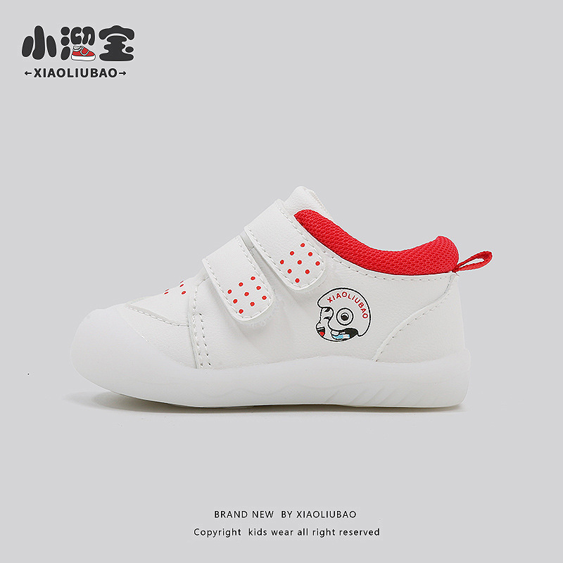 Nuevo doble Velcro zapatos de bebé 0-1-3 años de edad del niño zapatos de bebé masculino inferior suave antideslizante Niña Zapatos de bebé